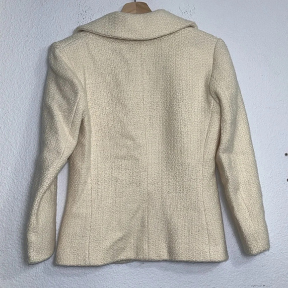 Ralph Lauren Collection Purple Label Wool Tweed Jacket Blazer Womens 10 Luxury - Picture 2 of 14